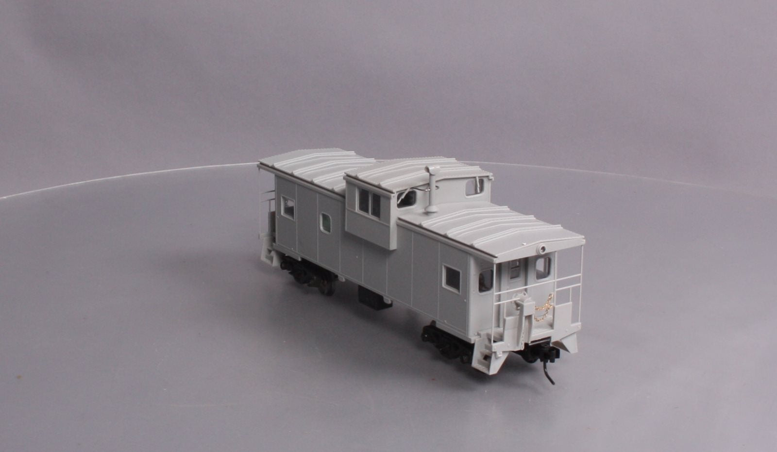 Atlas 7600 2 Rail Undecorated Extended Vision Caboose