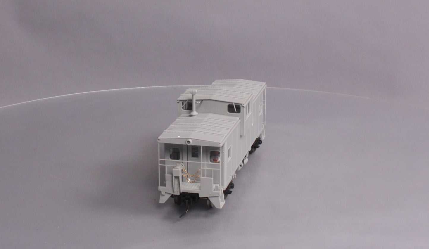 Atlas 7600 2 Rail Undecorated Extended Vision Caboose