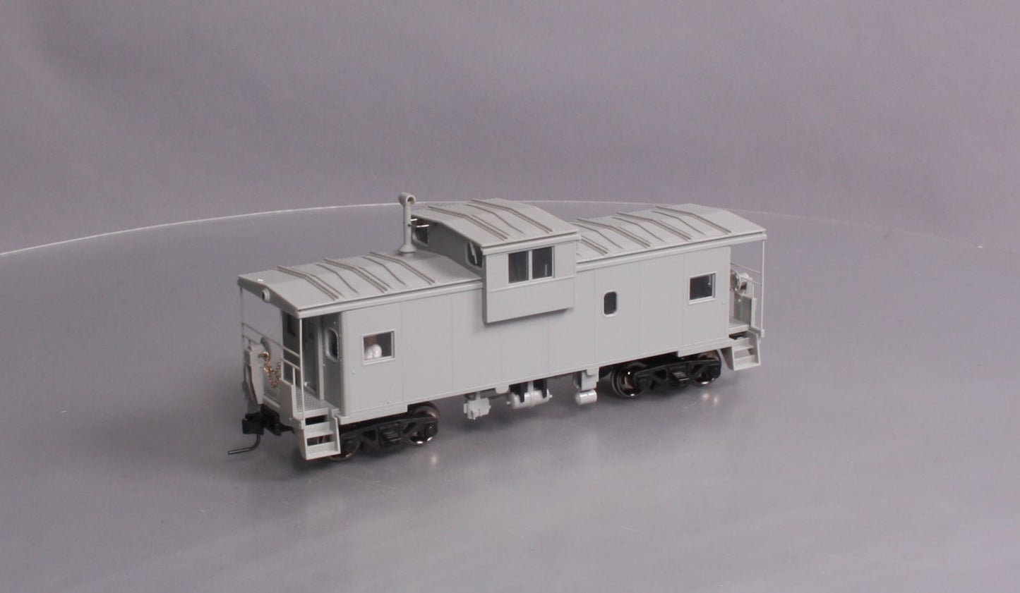 Atlas 7600 2 Rail Undecorated Extended Vision Caboose