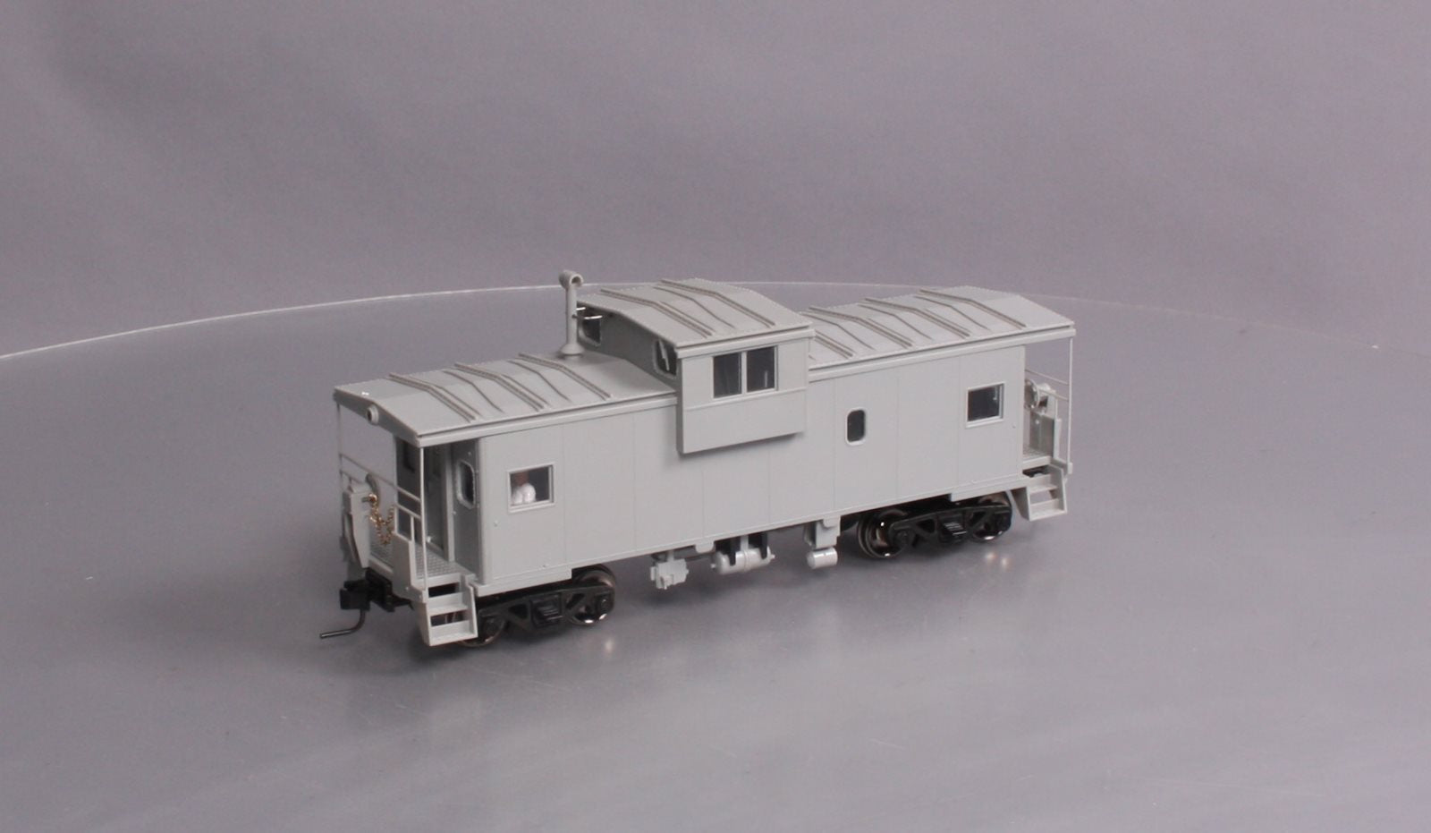 Atlas 7600 2 Rail Undecorated Extended Vision Caboose
