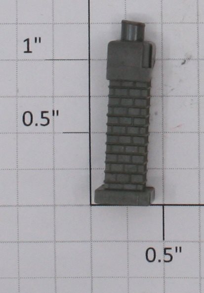 Lionel 445-12 Gray Switch Tower Chimney