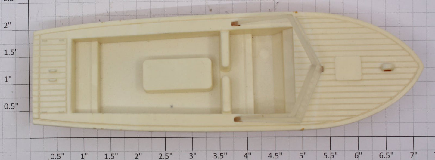 Lionel 6801-60 O Gauge Yellow Hull with White Top Boat