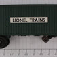 Lionel 3460-1 O Gauge Green "Lionel Trains" Trailer Van with "Fruehauf" Decals
