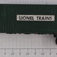 Lionel 3460-100XG4 Green Lionel Trains Incomplete Trailer Van