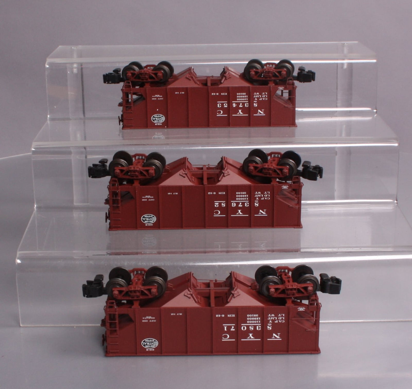 S-Helper 01190 S Scale NYC Red Hopper Car Set A EX/Box
