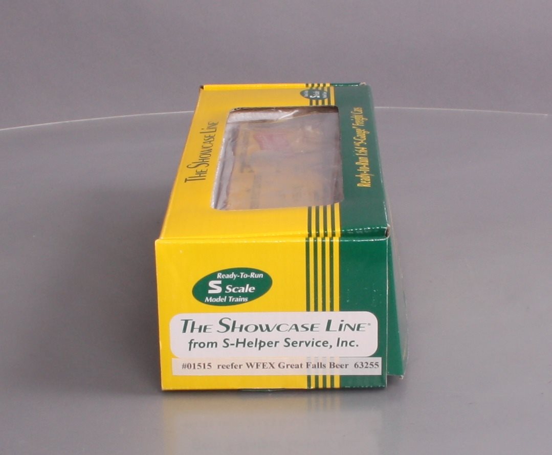 S-Helper Service 01515 S Gauge WFEX "Great Falls Beer" Reefer (Hi-Rail) #63255 LN/Box