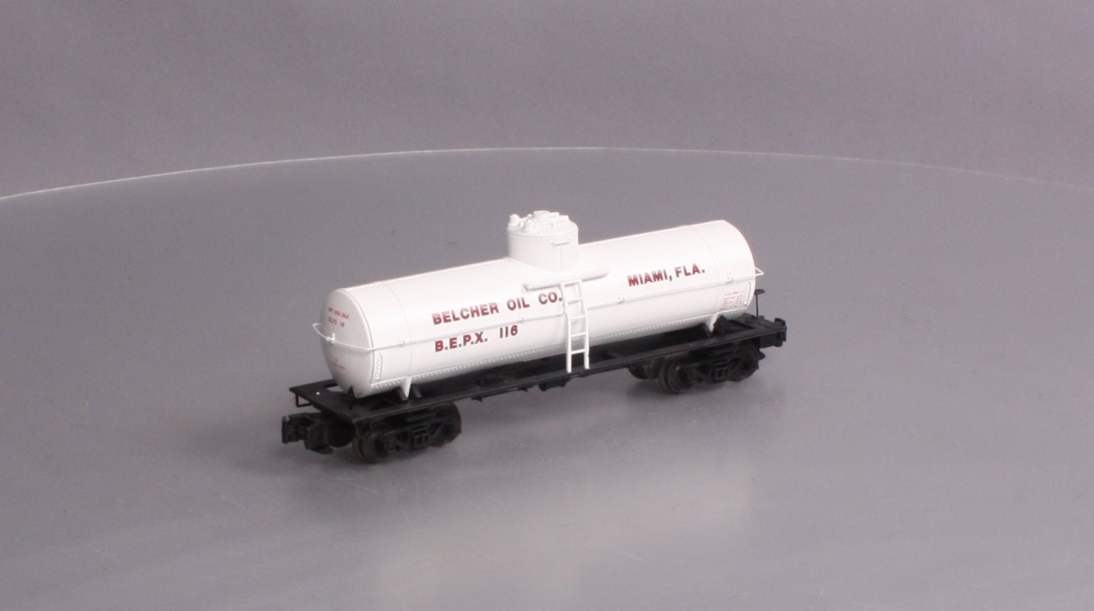 Des Plaines Hobbies DPS14082 S Scale Belcher Oil Co. Tank Car #116 (Hi-Rail) LN/Box