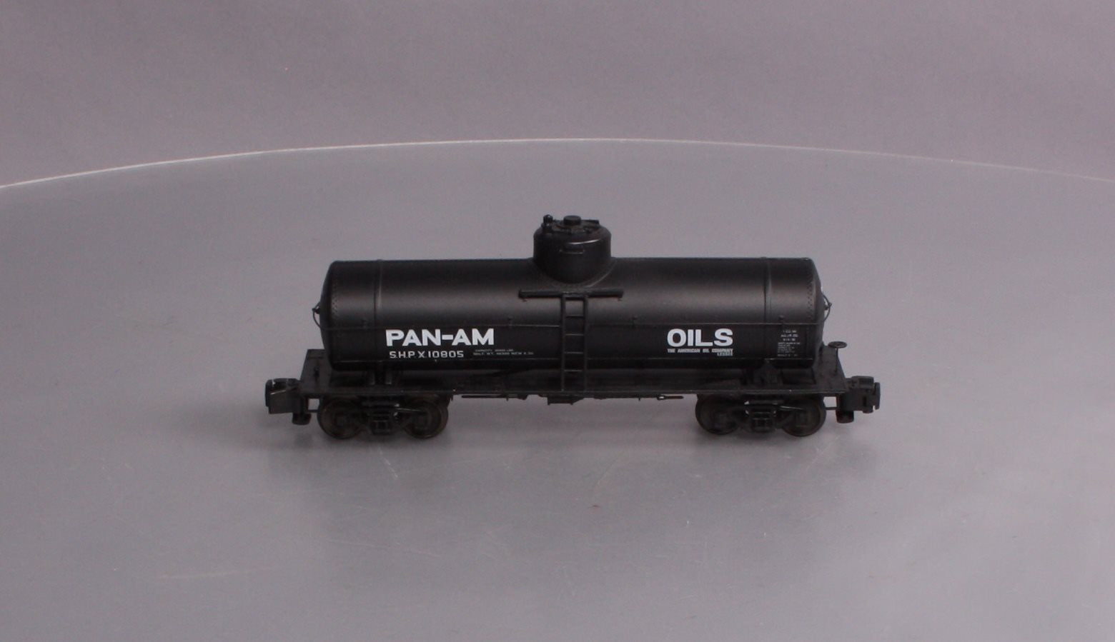 Des Plaines Hobbies DPS14091 S Scale Pan AM Oils Tank Car #10805 LN/Box
