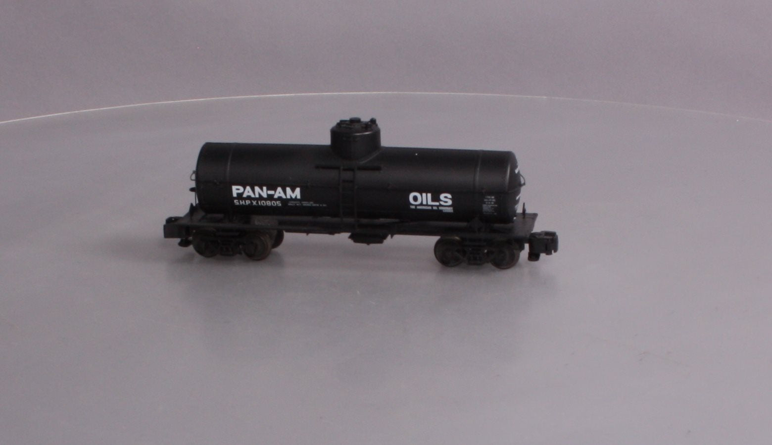 Des Plaines Hobbies DPS14091 S Scale Pan AM Oils Tank Car #10805 LN/Box