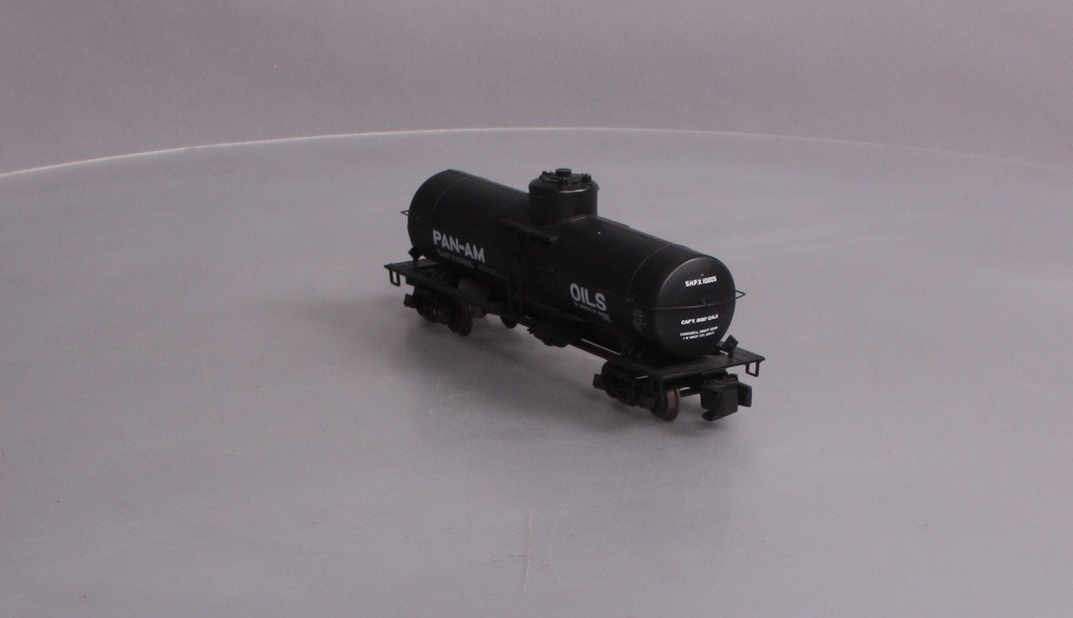 Des Plaines Hobbies DPS14091 S Scale Pan AM Oils Tank Car #10805 LN/Box
