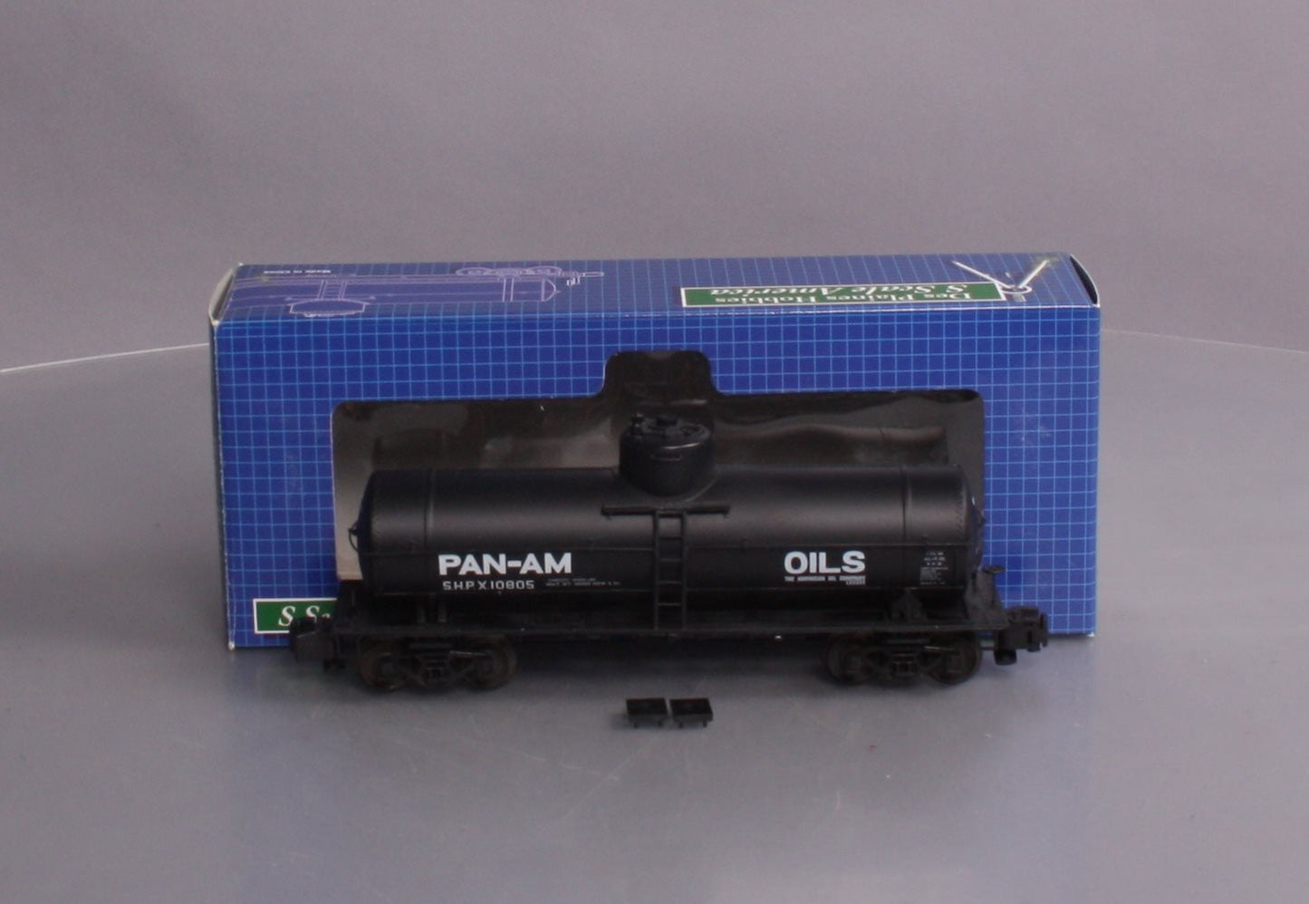 Des Plaines Hobbies DPS14091 S Scale Pan AM Oils Tank Car #10805 LN/Box