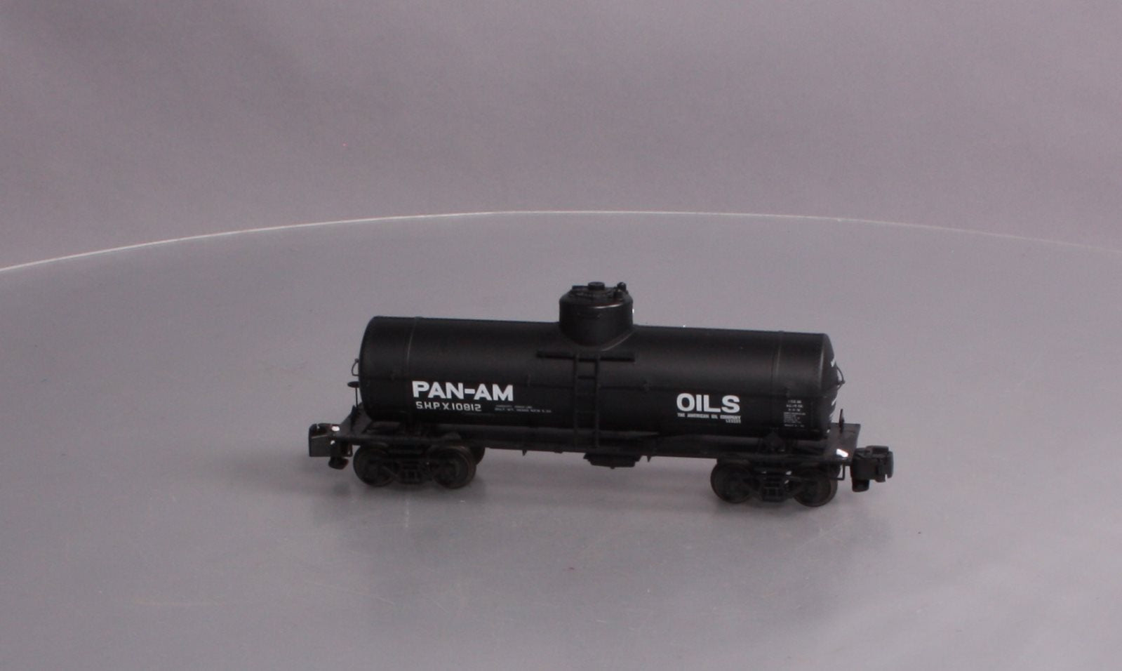 Des Plaines Hobbies DPS14092 S Scale Pan Am Oils Tank Car #10812 (Hi-Rail) LN/Box