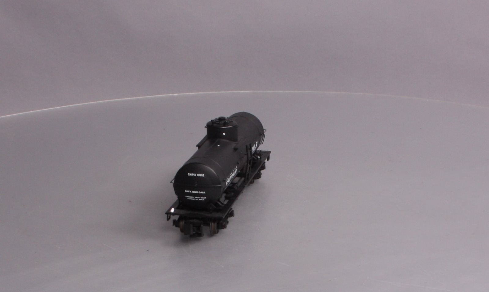 Des Plaines Hobbies DPS14092 S Scale Pan Am Oils Tank Car #10812 (Hi-Rail) LN/Box