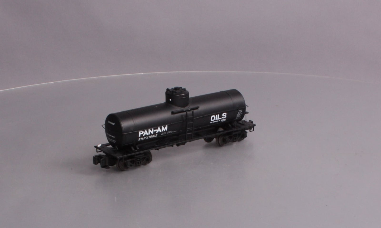 Des Plaines Hobbies DPS14092 S Scale Pan Am Oils Tank Car #10812 (Hi-Rail) LN/Box