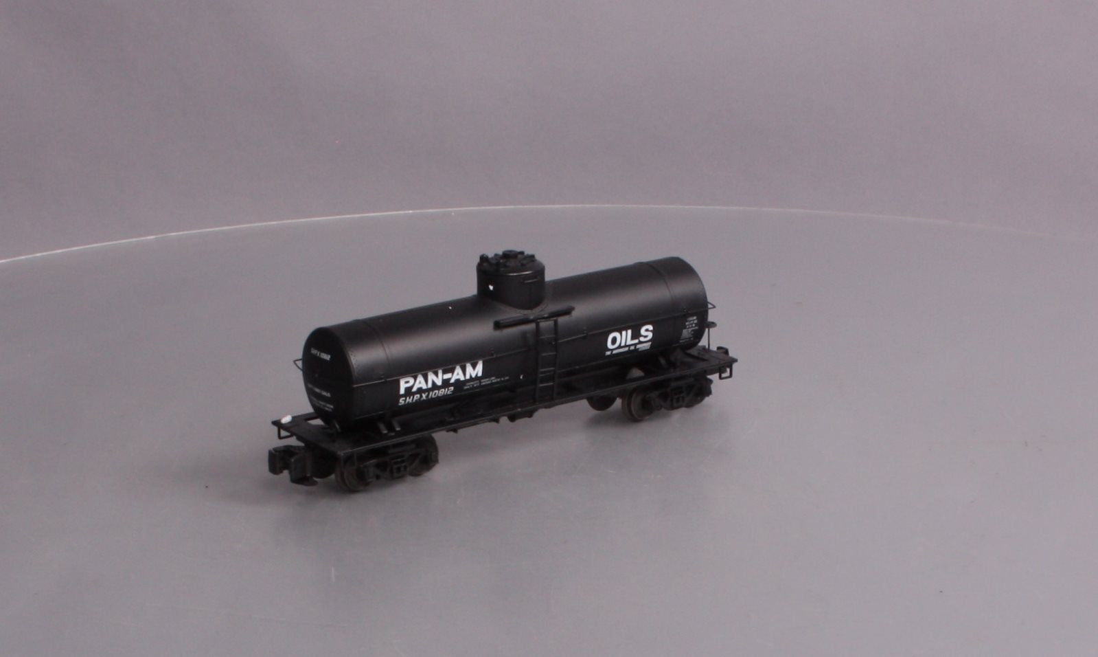 Des Plaines Hobbies DPS14092 S Scale Pan Am Oils Tank Car #10812 (Hi-Rail) LN/Box