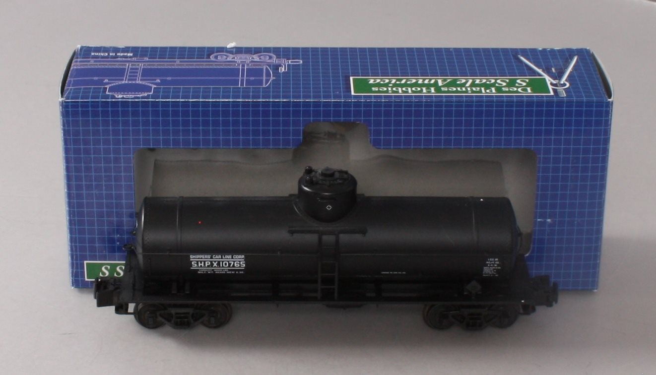 Des Plaines Hobbies DPS14012 S Scale Shippers Car Line Tank Car #10765 EX/Box