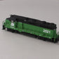 Kato 37-3001 HO Scale Bulington Northen GP35 Diesel Engine #2521 LN/Box