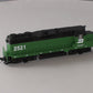 Kato 37-3001 HO Scale Bulington Northen GP35 Diesel Engine #2521 LN/Box
