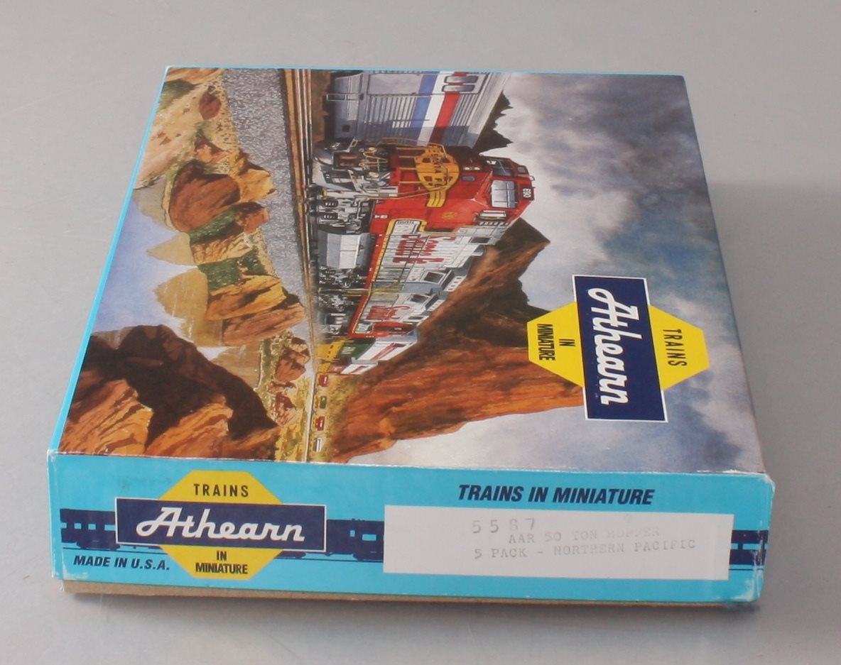 Athearn 5587 HO Northern Pacific AAR 50 Ton Hopper (Pack of 5)