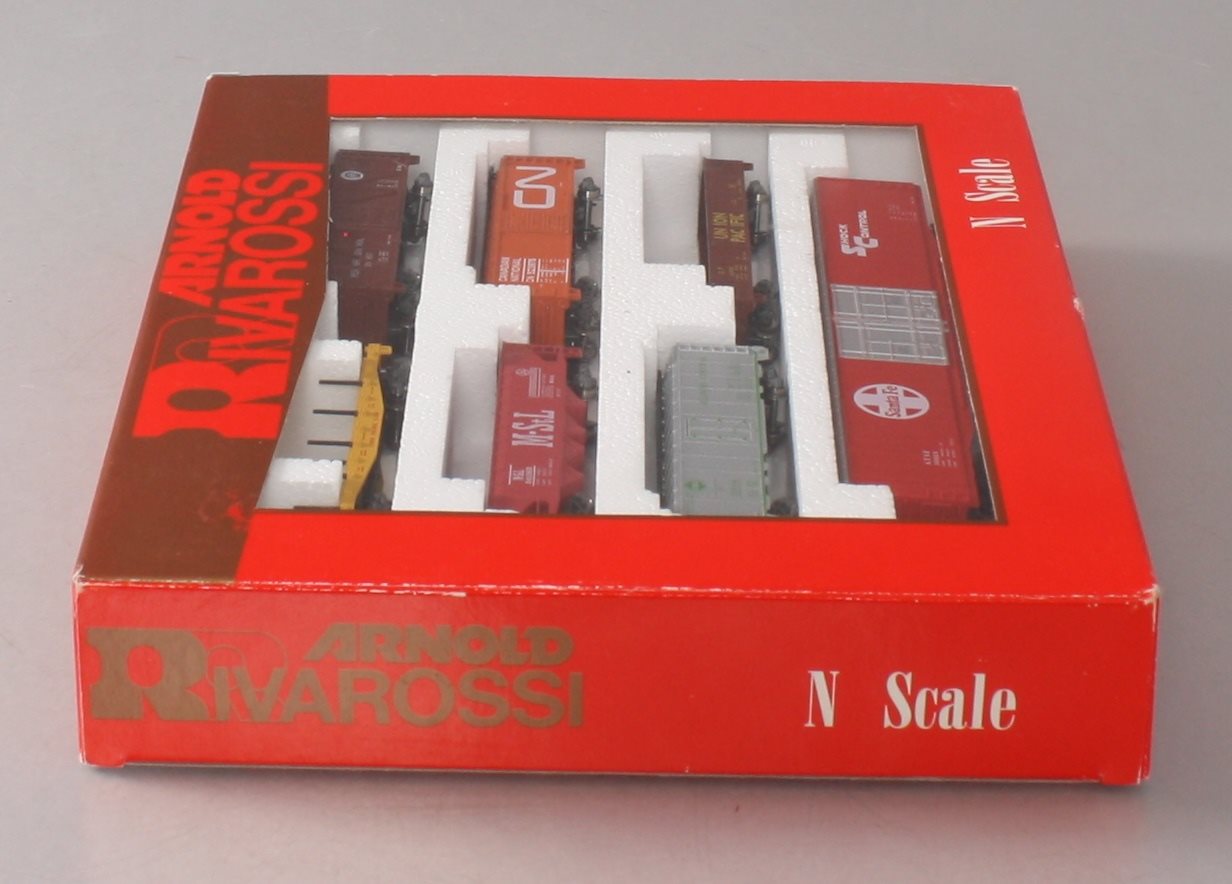 Rivarossi 0520 N Scale 7-Car Freight Car Set LN/Box