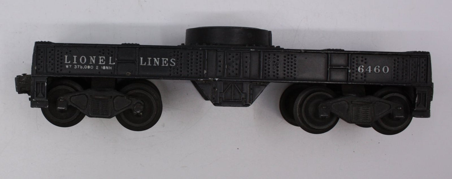 Lionel 6460-1CX #6460 4-Wheel Metal Crane Black Frame Damaged