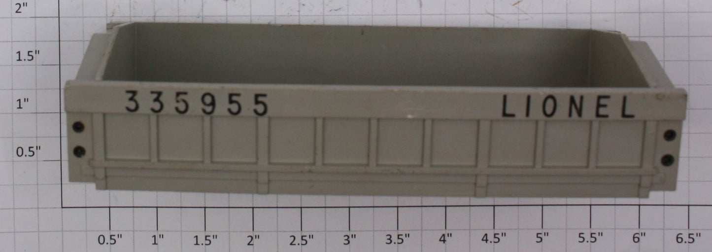Lionel 3359-38 Right  "Lines" Dump Bin with Door