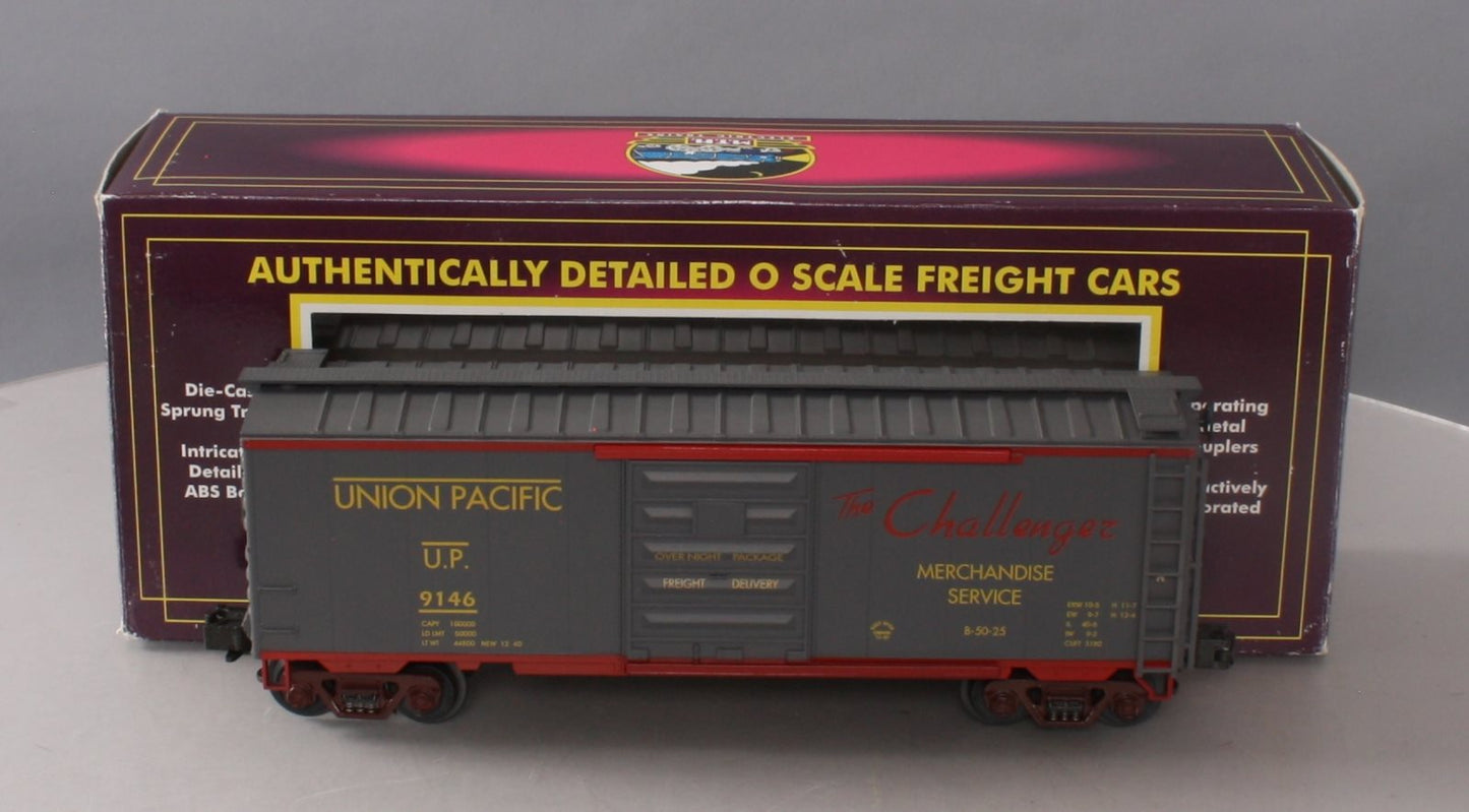 MTH 20-9301 O Union Pacific "Challenger" Boxcar #9146 LN/Box