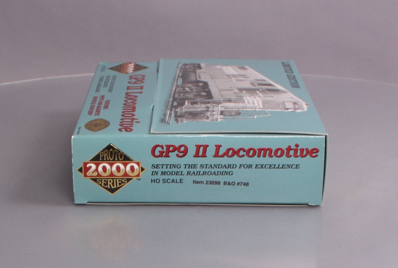 Proto 2000 23698 HO Baltimore & Ohio GP9 Phase II Diesel Engine #748