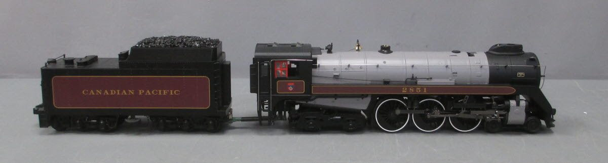 MTH 20-3313-1 Canadian Pacific 4-6-4 Royal Hudson Steam Engine w/PS2 #2851