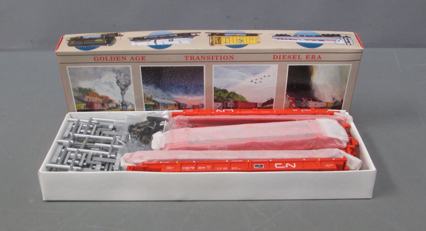 Walthers 932-3976 HO CN 305' Thrall 5-Unit Articulated Double Stack Car Kit