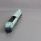 AHM 5196-02 HO Santa Fe Blue Goose 4-6-4 Hudson Steam Locomotive & Tender