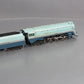 AHM 5196-02 HO Santa Fe Blue Goose 4-6-4 Hudson Steam Locomotive & Tender