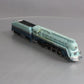 AHM 5196-02 HO Santa Fe Blue Goose 4-6-4 Hudson Steam Locomotive & Tender