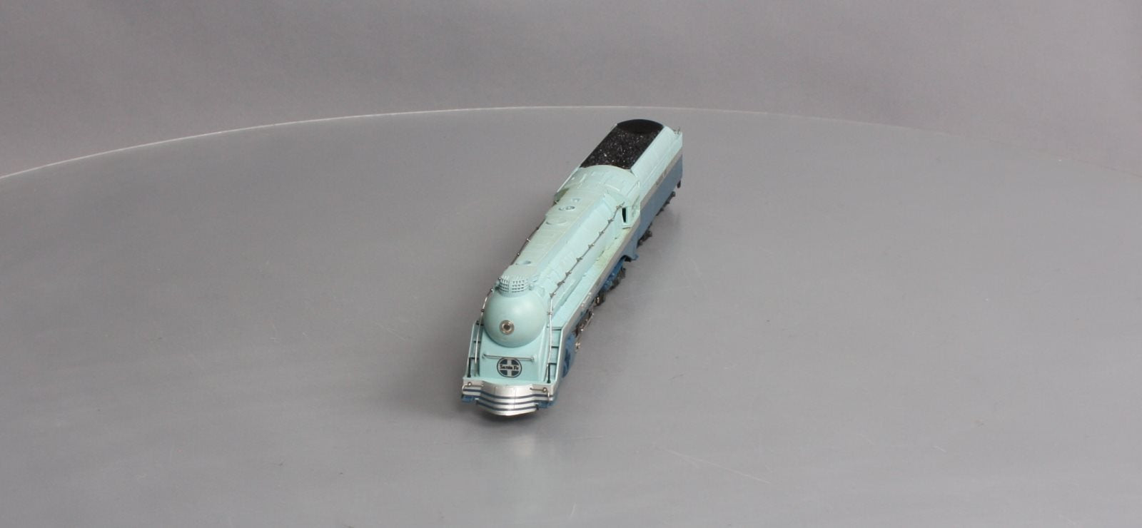 AHM 5196-02 HO Santa Fe Blue Goose 4-6-4 Hudson Steam Locomotive & Tender