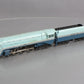 AHM 5196-02 HO Santa Fe Blue Goose 4-6-4 Hudson Steam Locomotive & Tender