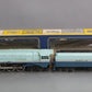 AHM 5196-02 HO Santa Fe Blue Goose 4-6-4 Hudson Steam Locomotive & Tender