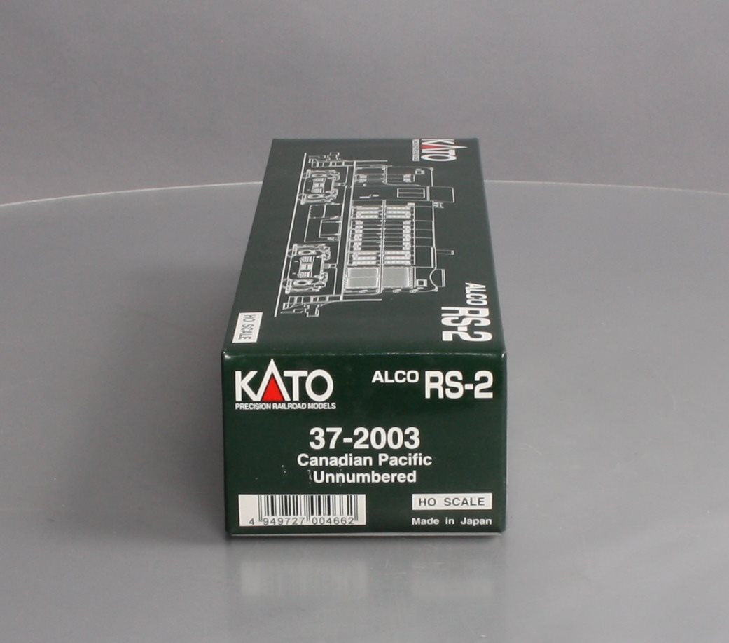 Kato 37-2003 HO Canadian Pacific ALCO RS-2 Locomotive LN/Box