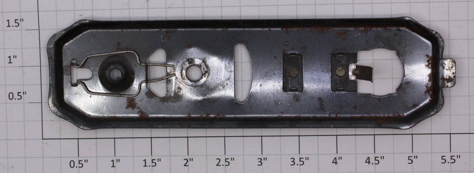 Lionel 2532-53 2500 Observation Car Truck Channel Assembly