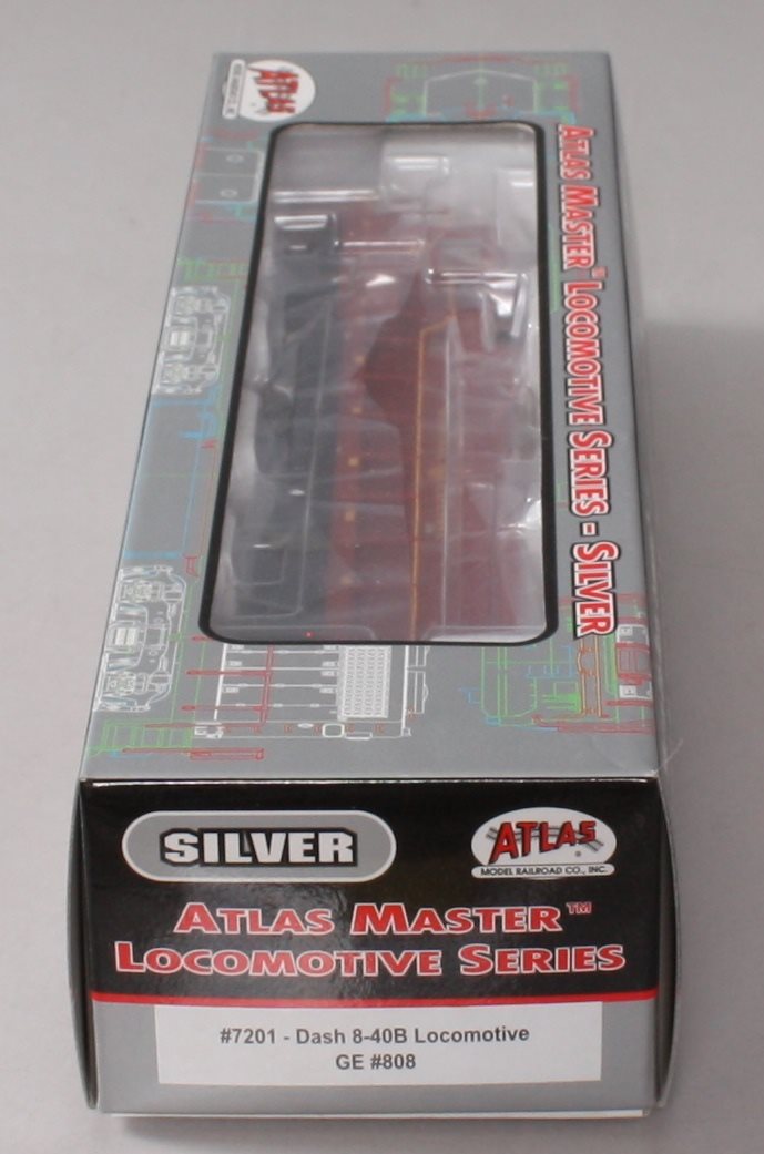 Atlas 7201 HO General Electric Dash 8-40B Diesel Locomotive #808