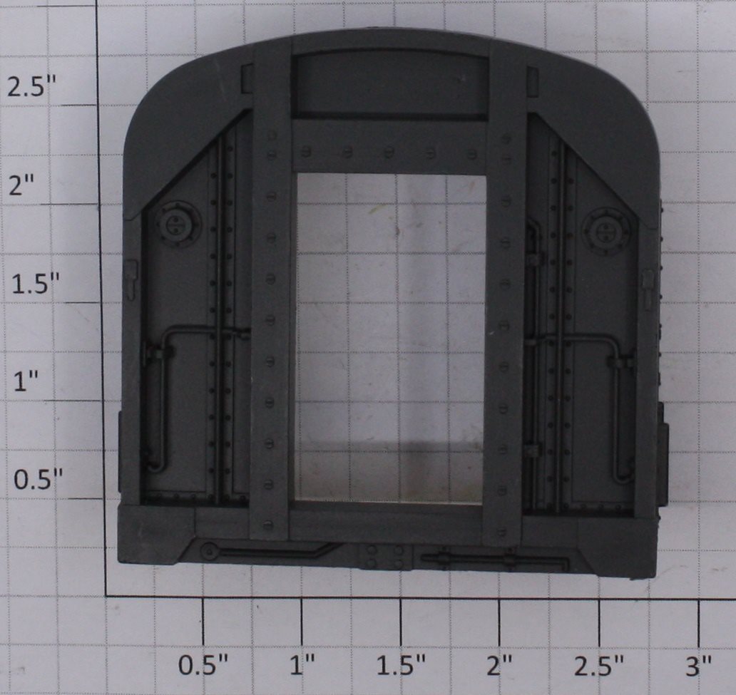 Lionel 2532-42 Dark Gray Vestibule End without Inner Door