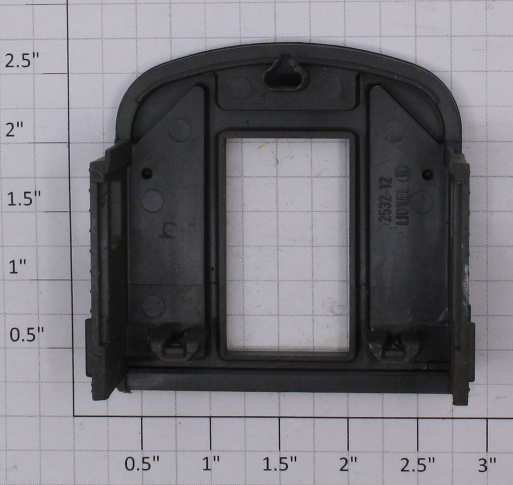 Lionel 2532-42 Dark Gray Vestibule End without Inner Door