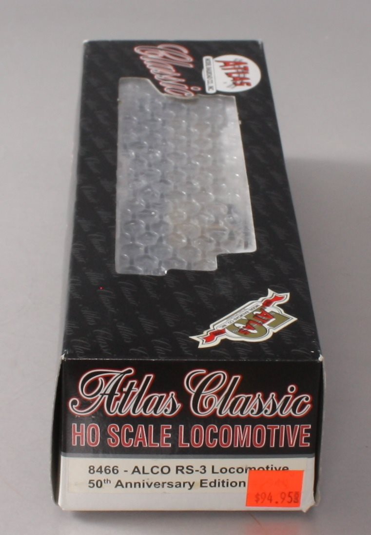 Atlas 8466 HO Scale 50th Anniversary Edition Alco RS-3 Diesel Locomotive #1949 LN/Box