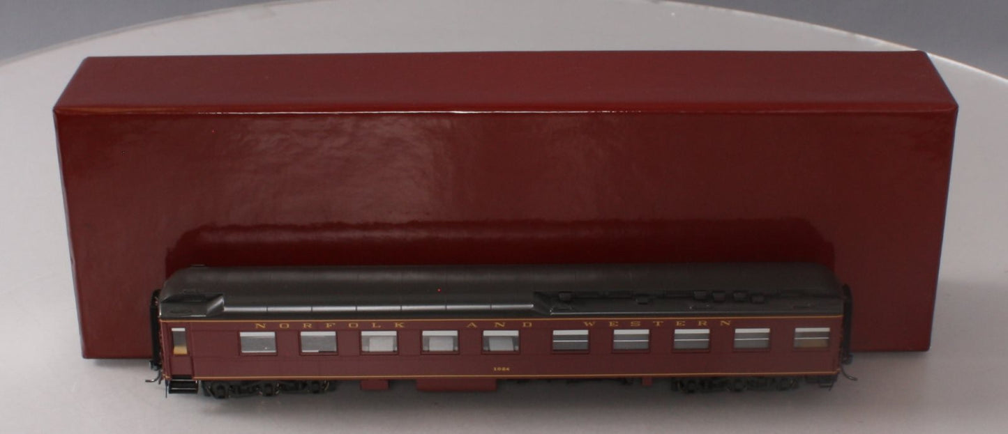 Division Point 1024 HO BRASS Norfolk & Western Diner Car LN/Box