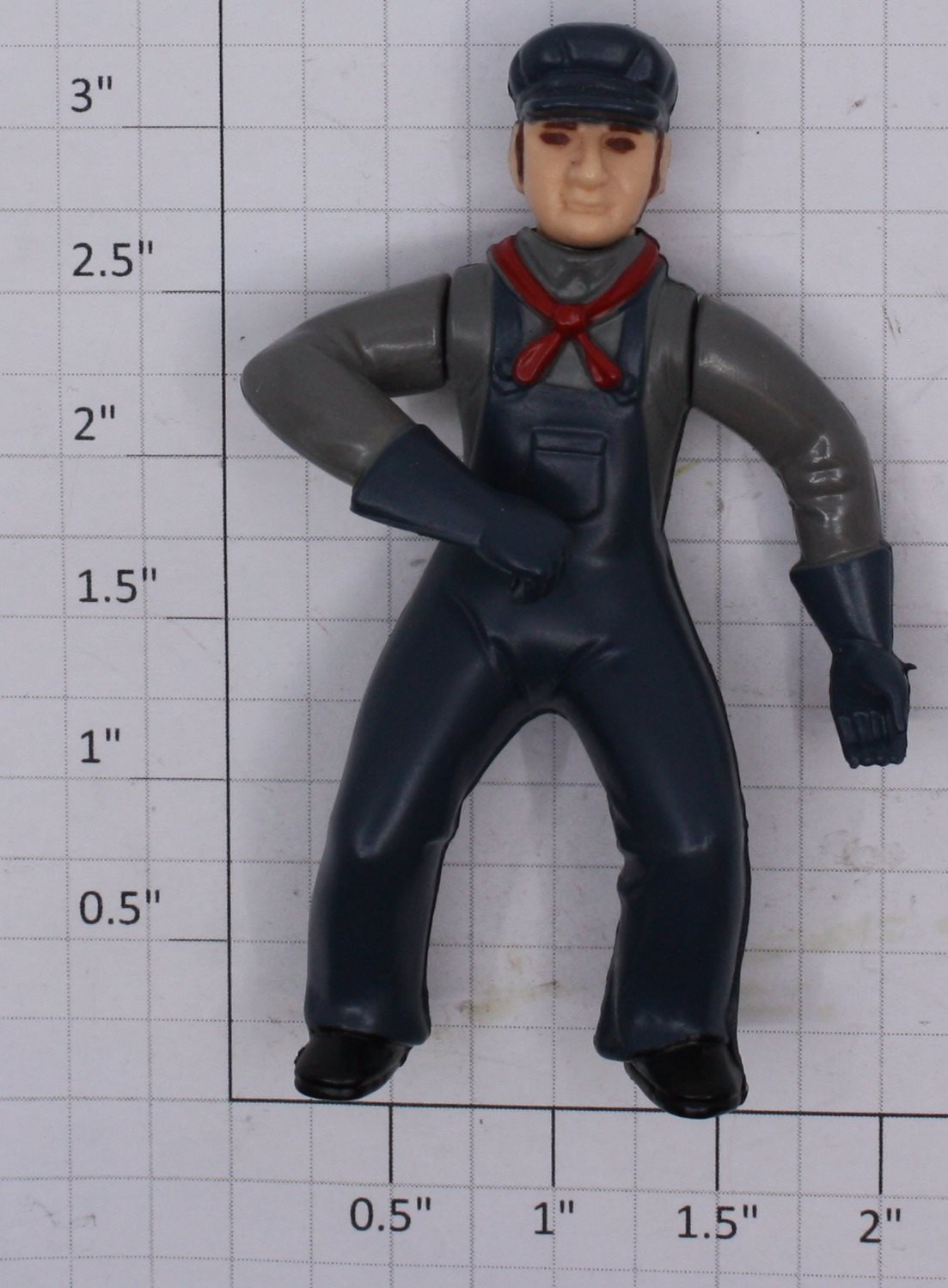 Bachmann 92316 G Gauge Poseable Fireman Figure without Shovel