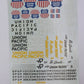 Microscale 87-10 HO 1970 Union Pacific Freight Cars Decal Sheet