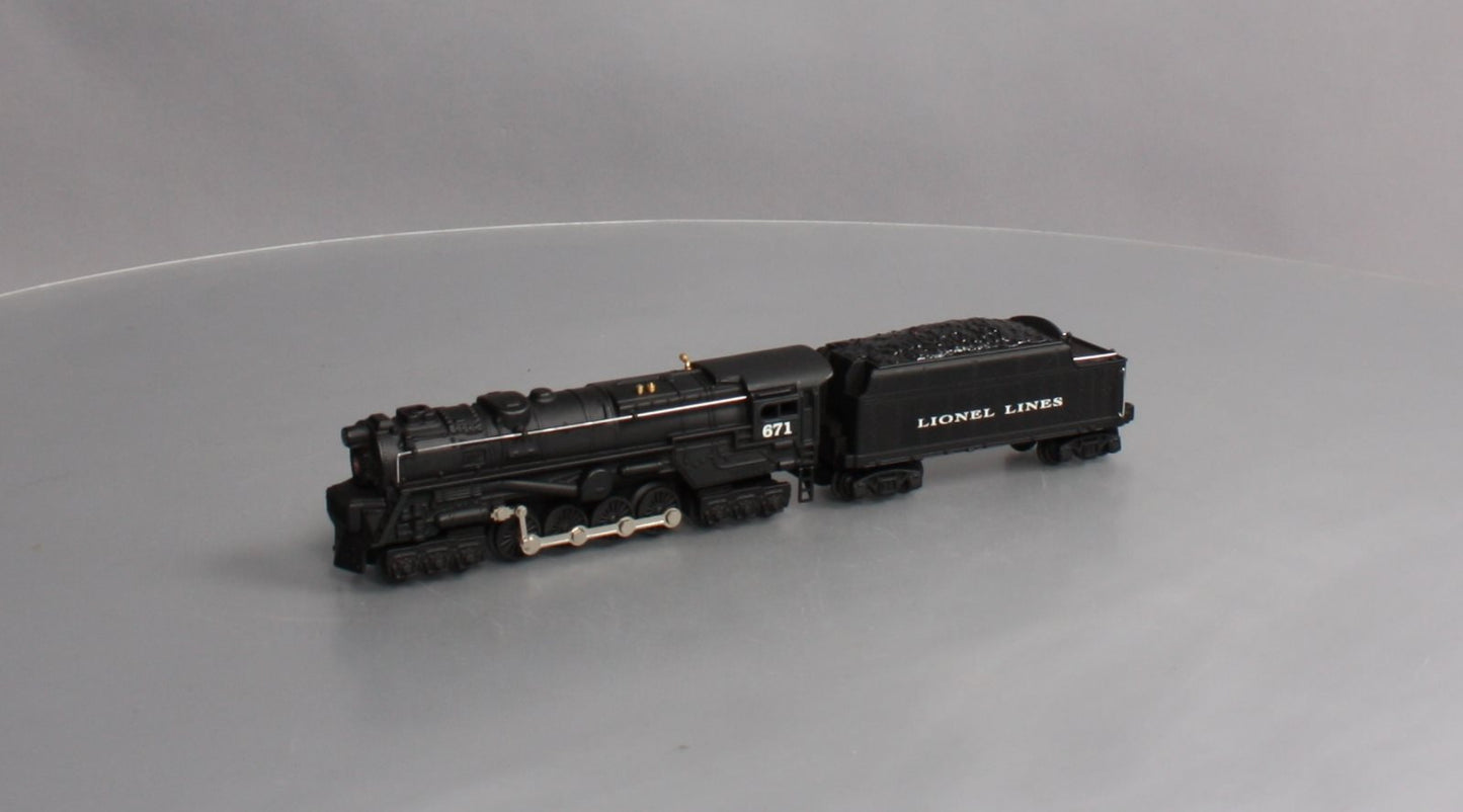 Hallmark QHT7806 Great American Railways Lionel Trains 671 Turbine Steam Loco