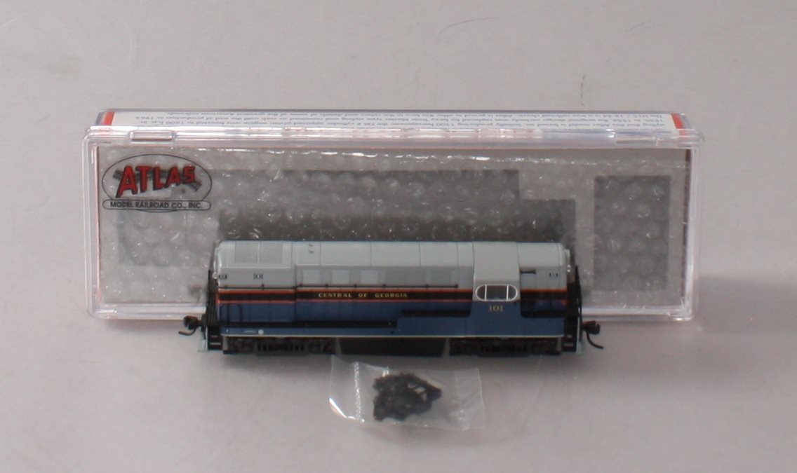 Atlas 52001 N Scale Central Of Georgia H15-44 Diesel Locomotive #101