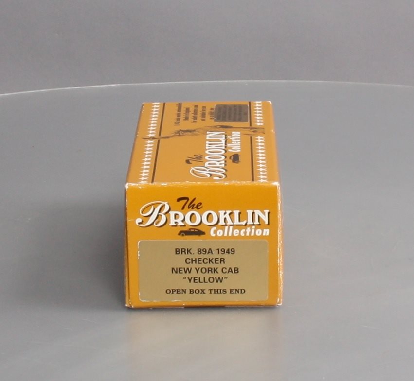 Brooklin Models BRK89A 1:43 Diecast 1949 Checker New York Cab - Yellow