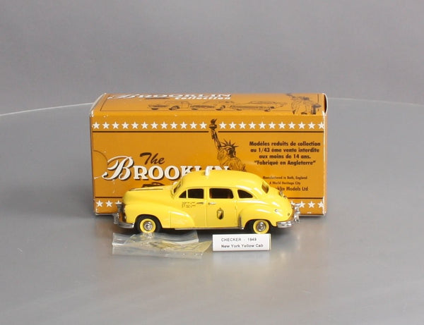 Brooklin Models BRK89A 1:43 Diecast 1949 Checker New York Cab