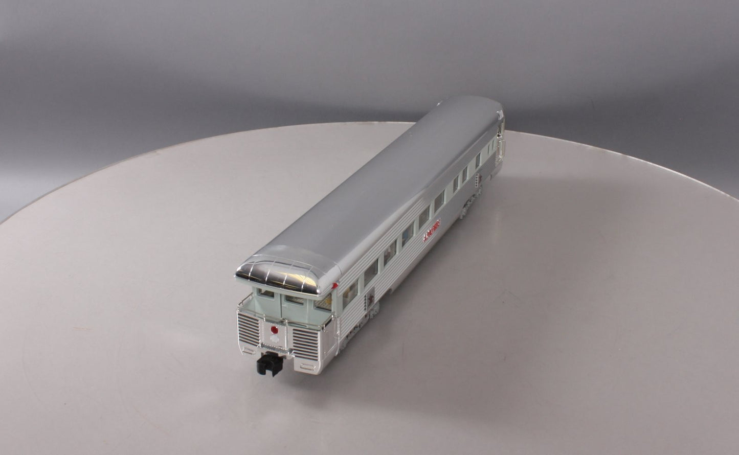 K-Line K4698-0101 O Gauge Busch "Adolphus" 16" Aluminum Business Observation Car LN/Box